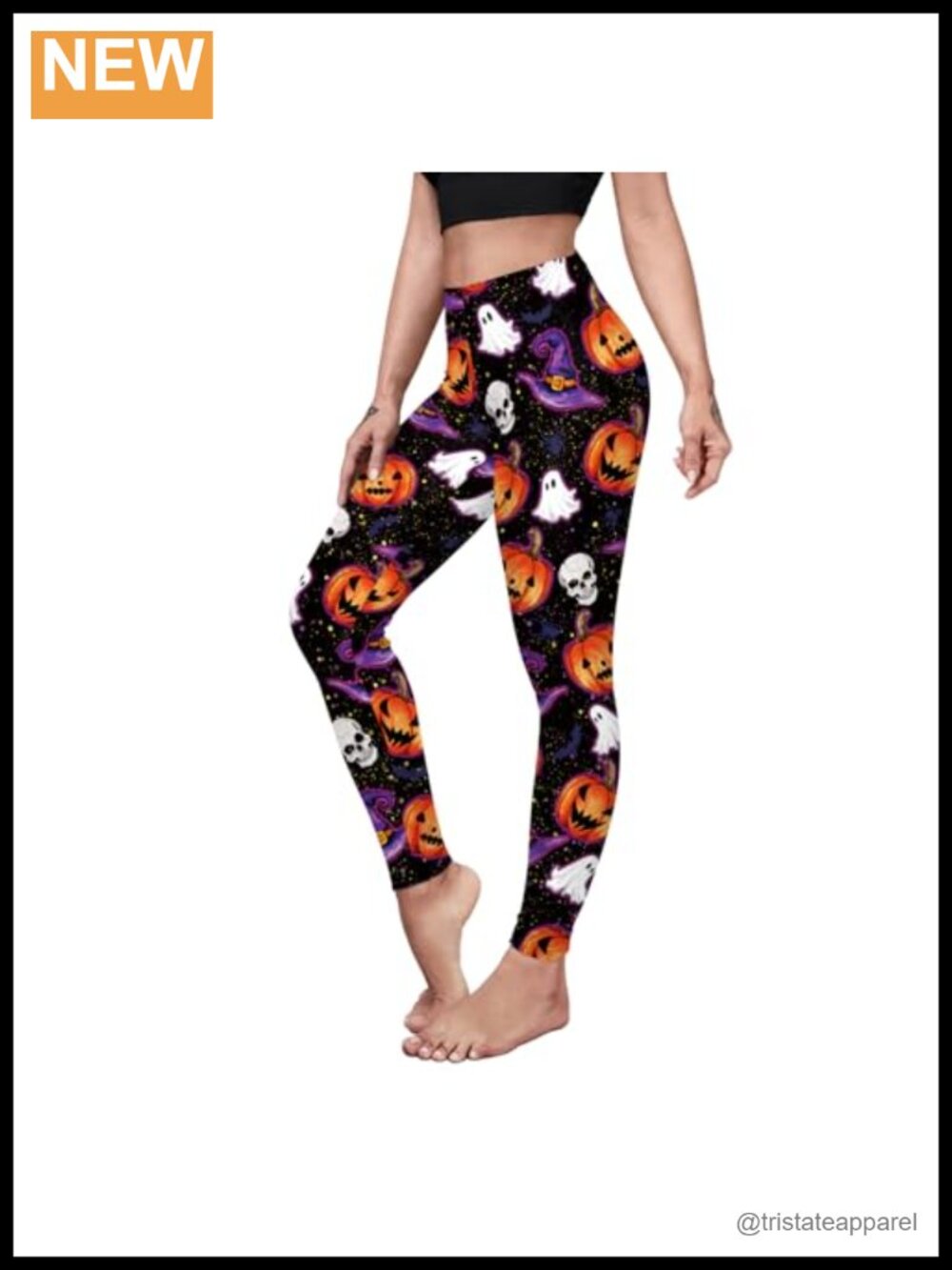 Halloween Jester Clown Leggings Stretchy Yoga Pants Cosplay Tights